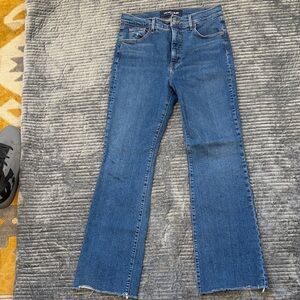 Veronica Beard Cameron Bootcut Raw Hem $298 - Size 30